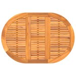 vidaXL Ensemble de repas de jardin pliant 5 pièces - Bois d'acacia solide