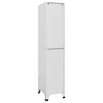 vidaXL Armoire à casier avec 2 compartiments 38x45x180 cm