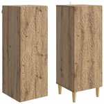 vidaXL Ensemble de Meubles 2 Pièces Chêne artisanal Bois d'ingénierie