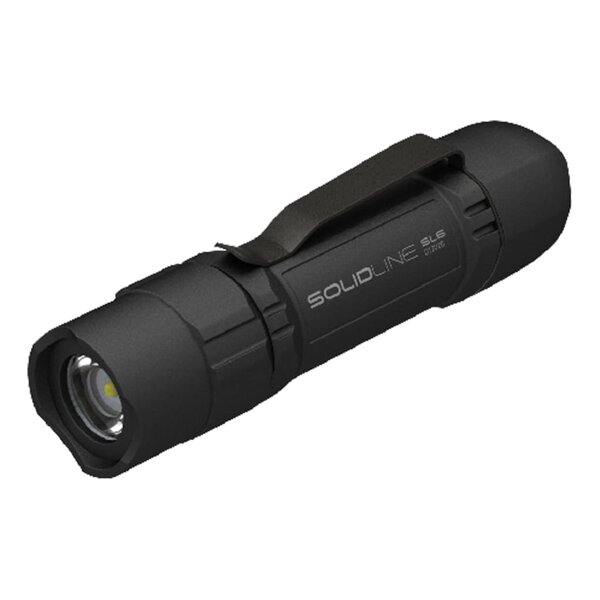 SOLIDLINE Lampe de poche SL6 avec clip 320 lm