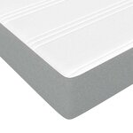 vidaXL Lit avec matelas blanc 140x200 cm bois massif de pin