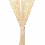 vidaXL Rideau en fils 2 Pièces 140 x 250 cm Crème