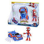 Coffret Marvel Spidey et Arachno-Bolide avec Figurine et Véhicule pour Enfants