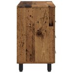 vidaXL Unité de vanité de salle de bain Bois ancien 60 x 35 x 60 cm