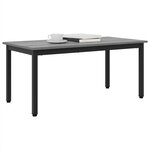 vidaXL Table basse Gris Sonoma 100 x 50 x 45 cm Bois d'ingénierie