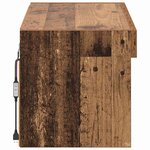 vidaXL Meuble TV Bois Ancien 60 x 30 x 30 cm Bois d'ingénierie