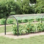 vidaXL Couverture pour plantes Transparent 6 x 1 5 m PVC