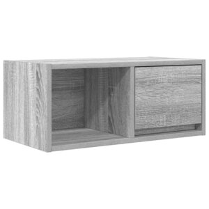 vidaXL Meuble TV sonoma gris 60x31x25 5 cm bois d'ingénierie
