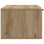 vidaXL Meuble TV mural 78 5 x 41 x 30 cm Chêne artisanal