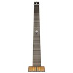 vidaXL Douche d'extérieur gris 55x60x224 cm résine tressée bois acacia