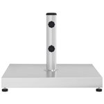 vidaXL Base de parasol pour mâts Ø32/38/48 mm 28 kg carré