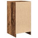 vidaXL Buffet en vieux bois 40x41x75 cm en bois d'ingénierie