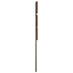 vidaXL Tête de lit Chêne fumé 80 cm Bois d'ingénierie