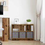 vidaXL Buffet Bois ancien 73 5 x 22 5 x 53 5 cm