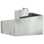 vidaXL Cache-pot de jardin Argent 60 x 60 x 50 cm Acier galvanisé