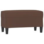 vidaXL Banc Marron 70x35x41 cm Similicuir