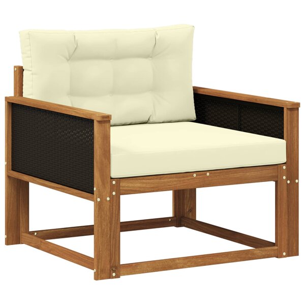 vidaXL Sofa de milieu extérieur Naturel