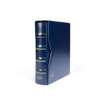Album Numis Leuchtturm pour 143 monnaies de collection. Couleur - Bleu