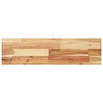 vidaXL Étagère flottante 100x20x4 cm acacia massif finition à l'huile