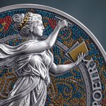 CALLIOPE The Nine Muses 2 Once Argent Monnaie 2000 Francs Cameroon 2024