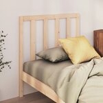 vidaXL Tête de lit 96x4x100 cm Bois massif de pin