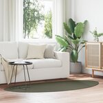 vidaXL Tapis "HUARTE" à poils courts  doux et lavable vert forêt 100x200 cm