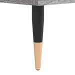 vidaXL Table de chevet sonoma gris 40x35x50 cm bois d’ingénierie
