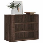 vidaXL Armoire murale chêne marron 75x35x60 cm bois d'ingénierie
