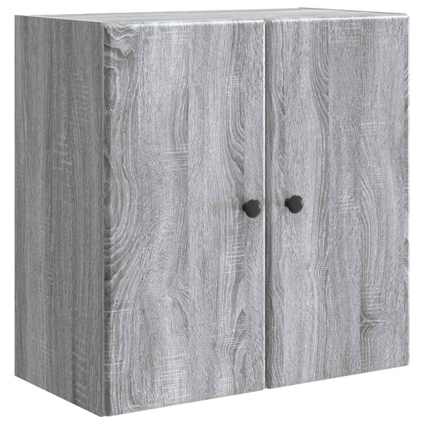 vidaXL Armoire Murale Sonoma gris 59 x 31 x 60 cm Bois d'ingénierie
