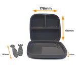 DERYAN Vaisselle enfant Silicone Quuby Gris