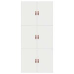 vidaXL Cadre de lit Blanc 200 x 80 x 31 5 cm Bois d'ingénierie