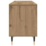 vidaXL Meuble TV Chêne artisanal 150 x 30 x 45 cm Bois d'ingénierie