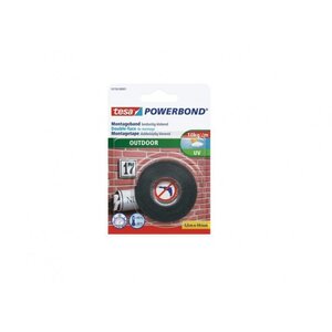 tesa Adhésif de montage Powerbond OUTDOOR  19 mm x 1 5 m