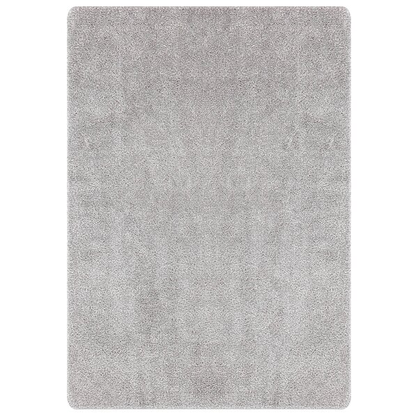 Tapis shaggy vidaXL avec support en latex gris 240x340 cm