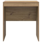 vidaXL Bureau chêne artisanal 70 x 50 x 76 cm Bois d'ingénierie