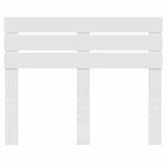 vidaXL Tête de lit Blanc 135 cm Bois d'ingénierie