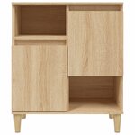 vidaXL Buffet Chêne sonoma 60x35x70 cm Bois d'ingénierie