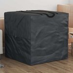 vidaXL Sac de stockage extérieur Noir 90 x 90 x 90 cm Tissu 210D