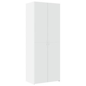 vidaXL Buffet haut blanc 70x42 5x185 cm bois d'ingénierie