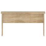 vidaXL Table basse chêne sonoma 80x50 5x41 5 cm bois d'ingénierie