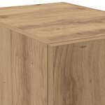 vidaXL Chêne artisan 40 x 42 5 x 185 cm Bois d'ingénierie