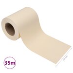 vidaXL Écran d'intimité de jardin PVC 35x0 19 m Crème