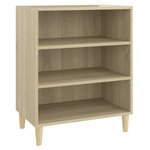 vidaXL Buffet Chêne sonoma 57x35x70 cm Aggloméré