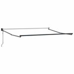 vidaXL Auvent rétractable automatique marron 300x250 cm