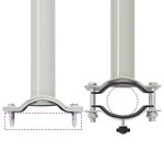 vidaXL Auvent latéral rétractable de patio 60x300 cm Gris