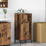 vidaXL Cabinet de salle de bain Bois ancien 39.5 x 36 x 88 cm