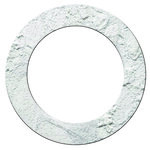 Numéro 0- Numéro adhésif pour boîtes aux lettres- Pierre véritable 50 mm Albatre