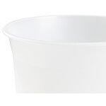 Corbeille papier q-connect plastique resistant 13l       275x285mm coloris transparent
