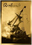 Monnaie STORM ON THE SEA OF GALILEE Rembrandt 1/1000 Oz Medaille Or