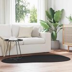 vidaXL Tapis Noir 120 x 170 cm Polyester